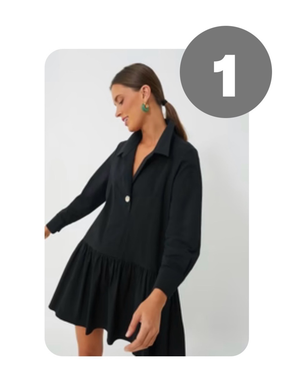 Tuckernuck Black Cleia Dress